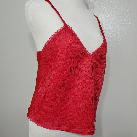 Vintage Victoria Secret Golden Label Lace Camisole Slip Top - Picture 2 of 5